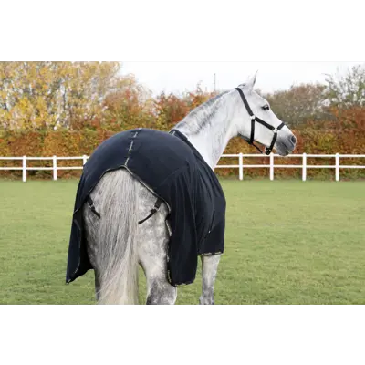 Fleecedekken svart, bilde 2