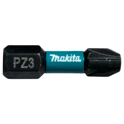 Bits PZ3 25 mm 1/4" Impact Black