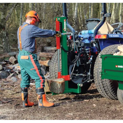 Vedkløyver 3 punkts 10 tonn