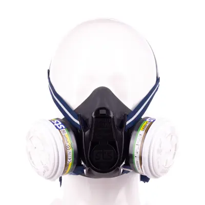 Halvmaske TPE RS01 str. M