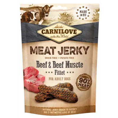 Hundesnacks Jerky biff 100 g