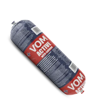 Hundepølse Active fullfôr laks frosset 500 g