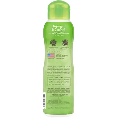 Shampoo og balsam Papaya Coconut 355 ml, bilde 2