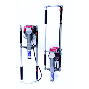 Håndtaksforlenger til bensindrevet stolpebanker