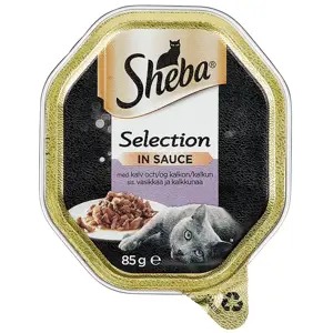 Våtfôr kalv og kalkun i saus 85 g