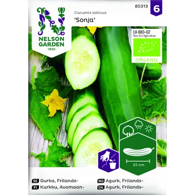 Frø frilandsagurk Sonja økologisk