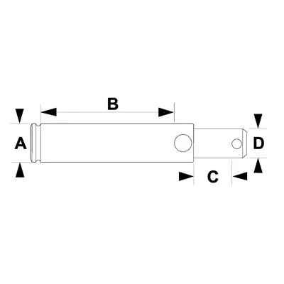 Toppstag kat. 1/2 trinnvis 25/22 mm, bilde 2