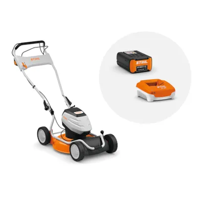 Batteridrevet gressklipper RMA 2.2 RPV sett
