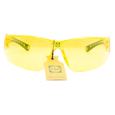 Vernebrille gul