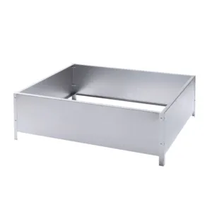 Pallekarm i metall 80x60 cm