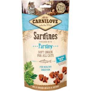 Kattesnacks myke sardinbiter 50 g