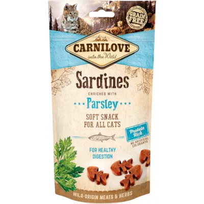 Kattesnacks myke sardinbiter 50 g
