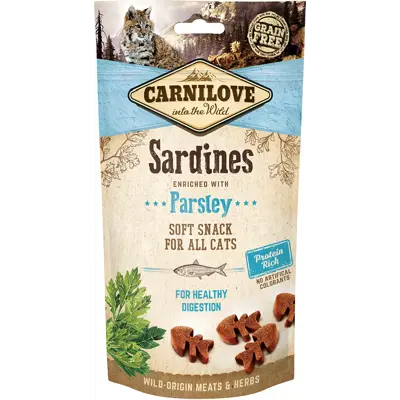 Kattesnacks myke sardinbiter 50 g