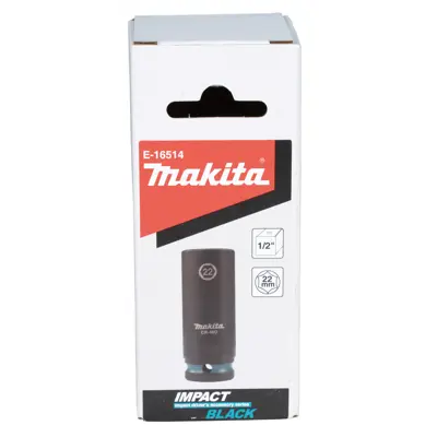 Kraftpipe lang Impact Black 22 mm 1/2", bilde 2