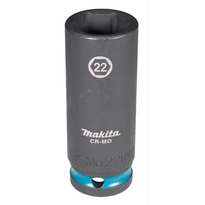Kraftpipe lang Impact Black 22 mm 1/2"