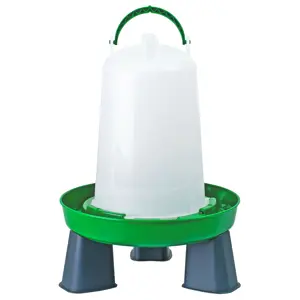 Vannautomat med ben grønn