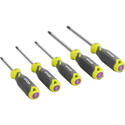 Skrutrekkersett Torx 5 deler 