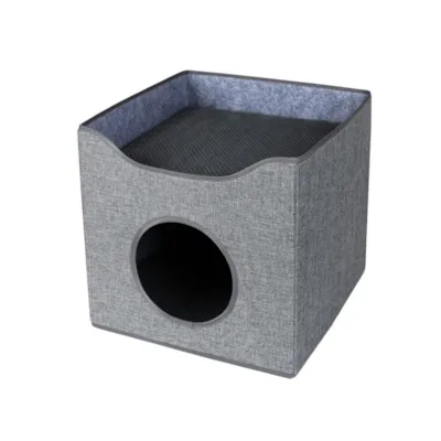 Kattehus med terrasse