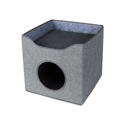 Kattehus med terrasse