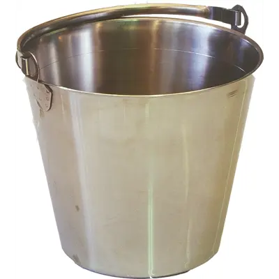 Bøtte rustfri 7 L