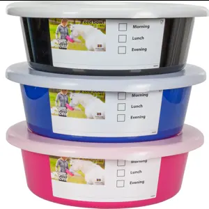 Fôrskåler 3 pk