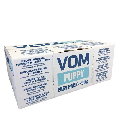Fullfôr Puppy Easy frosset Pack 9 kg