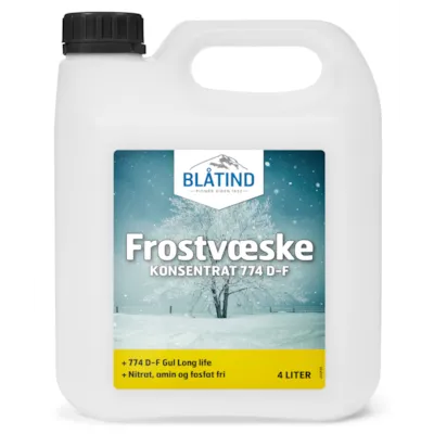 Frostvæske 744 D-F gul 4 L 3 stk