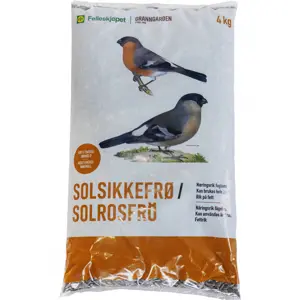 Solsikkefrø stripet 4 kg