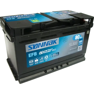 Bilbatteri EFB start og stop SL800