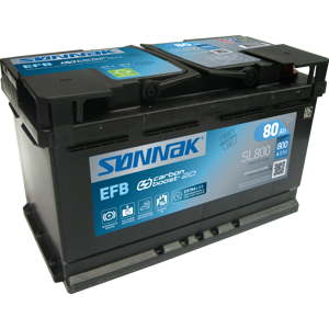 Bilbatteri EFB start og stop SL800