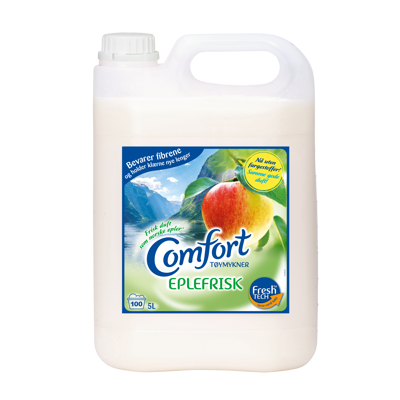Tøymykner eplefrisk 5 L