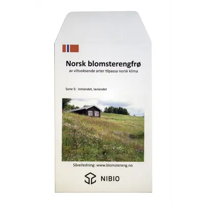 Frø blomstereng Innlandet, lavlandet
