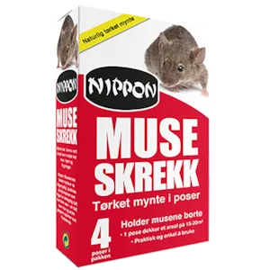 Museskrekk 4x7 g