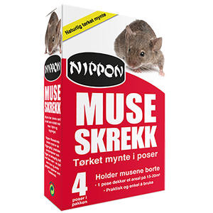 Museskrekk 4x7 g