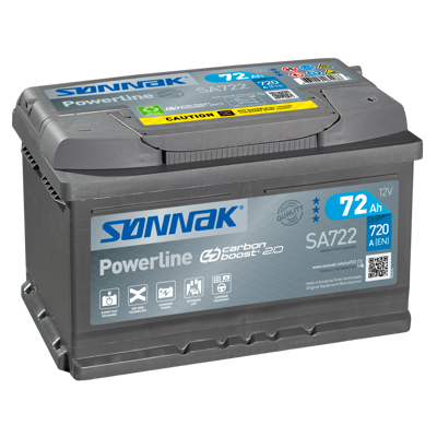 Bilbatteri powerline SA722