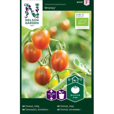 Frø tomat høy Bronzy økologisk