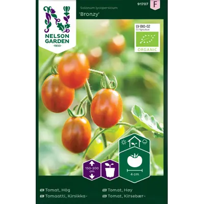 Frø tomat høy Bronzy økologisk