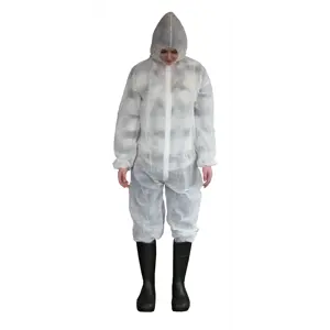 Beskyttelsesdress hvit