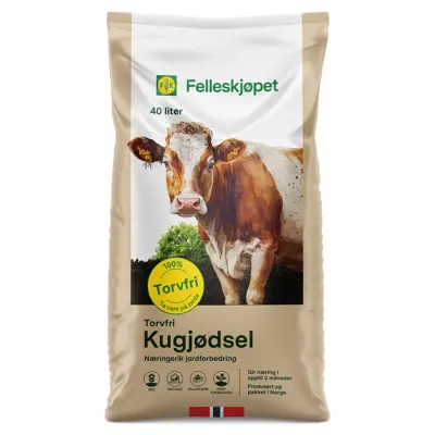 Torvfri Kugjødsel 40 L