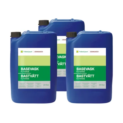 Basevask flytende 25 L 3 stk