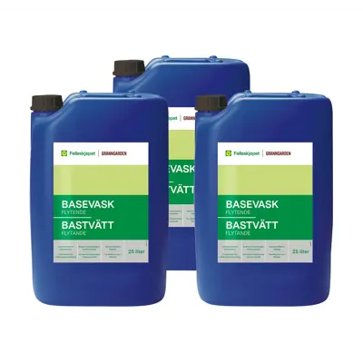 Basevask flytende 25 L 3 stk