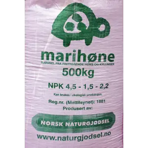 Marihøne Pluss NPK 8-4-5 600 kg