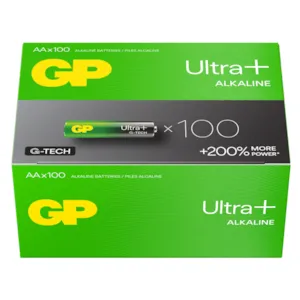 Ultra Plus Alkaline AA-batteri 15AUP/LR6, 100 pk
