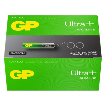Ultra Plus Alkaline AA-batteri 15AUP/LR6, 100 pk