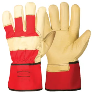 Arbeidshansker vinter rød