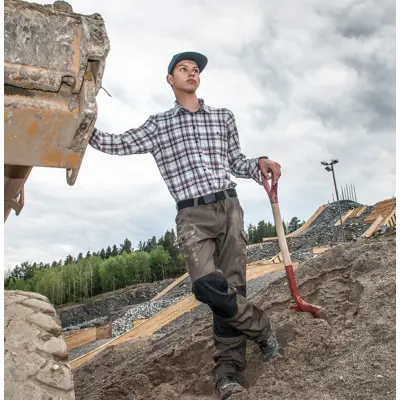 Arbeidsbukse grønn herre, bilde 2