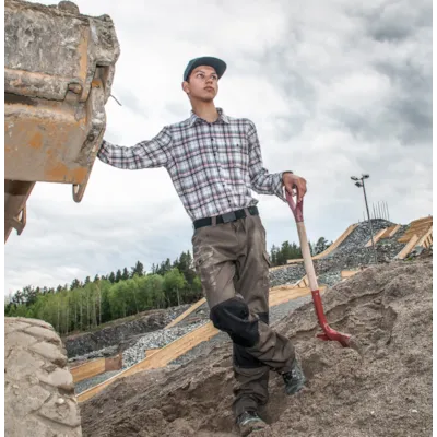 Arbeidsbukse grønn herre, bilde 2