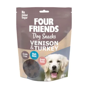 Hundesnacks Hjort 200 g