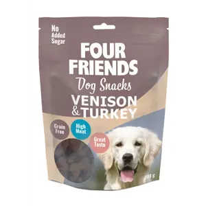 Hundesnacks Hjort 200 g