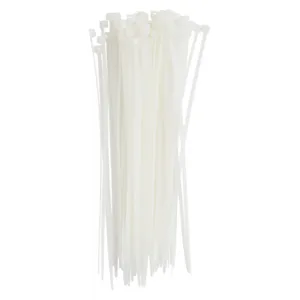 Kabelstrips 3,6 x 200 mm 75 stk. hvit